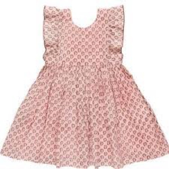 Pink Chicken Fall Field Floral Dress Pink Multi Size 3T - Picture 1 of 4